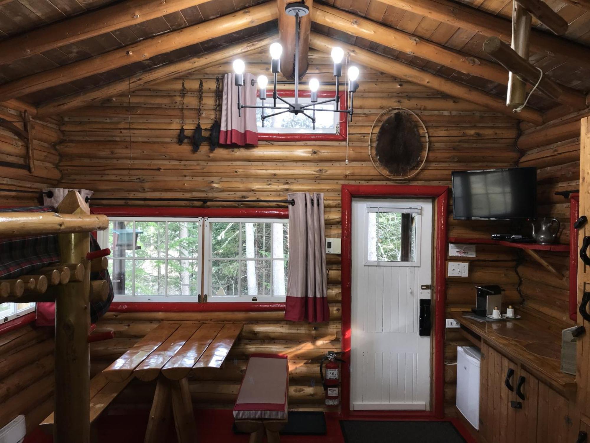 Domaine Le Bostonnais - Le Village En Bois Rond La Tuque Pokoj fotografie