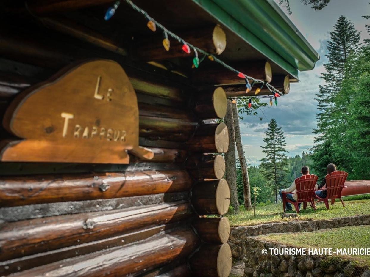 Domaine Le Bostonnais - Le Village En Bois Rond La Tuque Pokoj fotografie