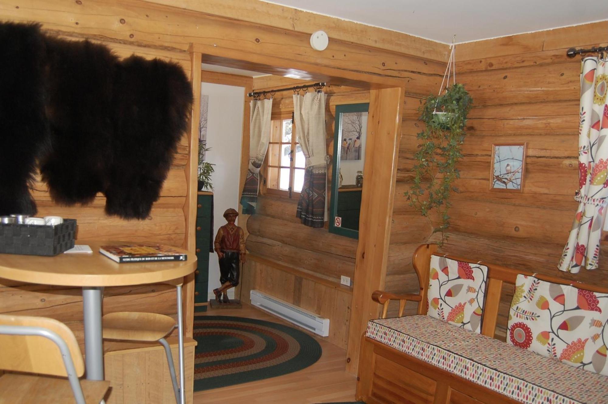 Domaine Le Bostonnais - Le Village En Bois Rond La Tuque Pokoj fotografie
