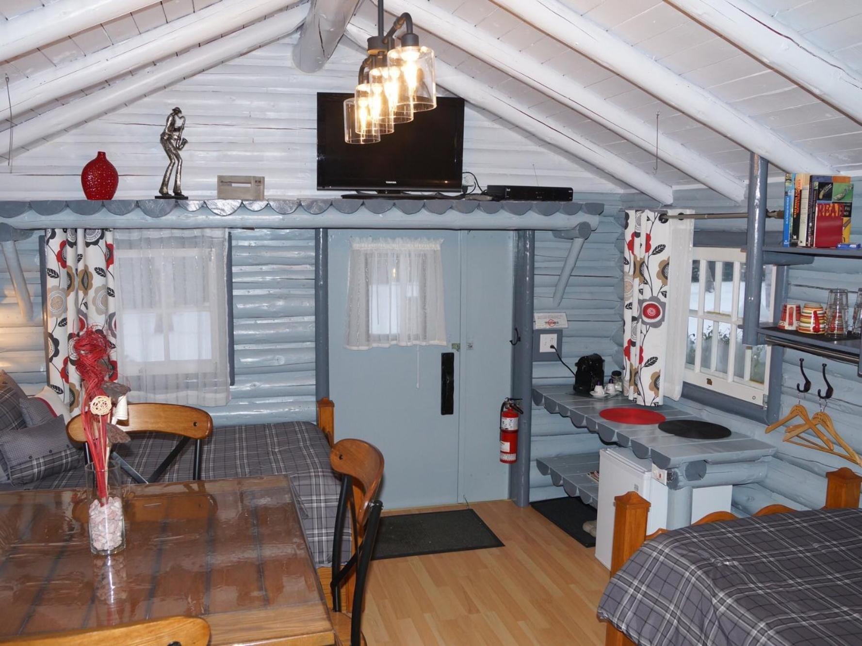 Domaine Le Bostonnais - Le Village En Bois Rond La Tuque Pokoj fotografie