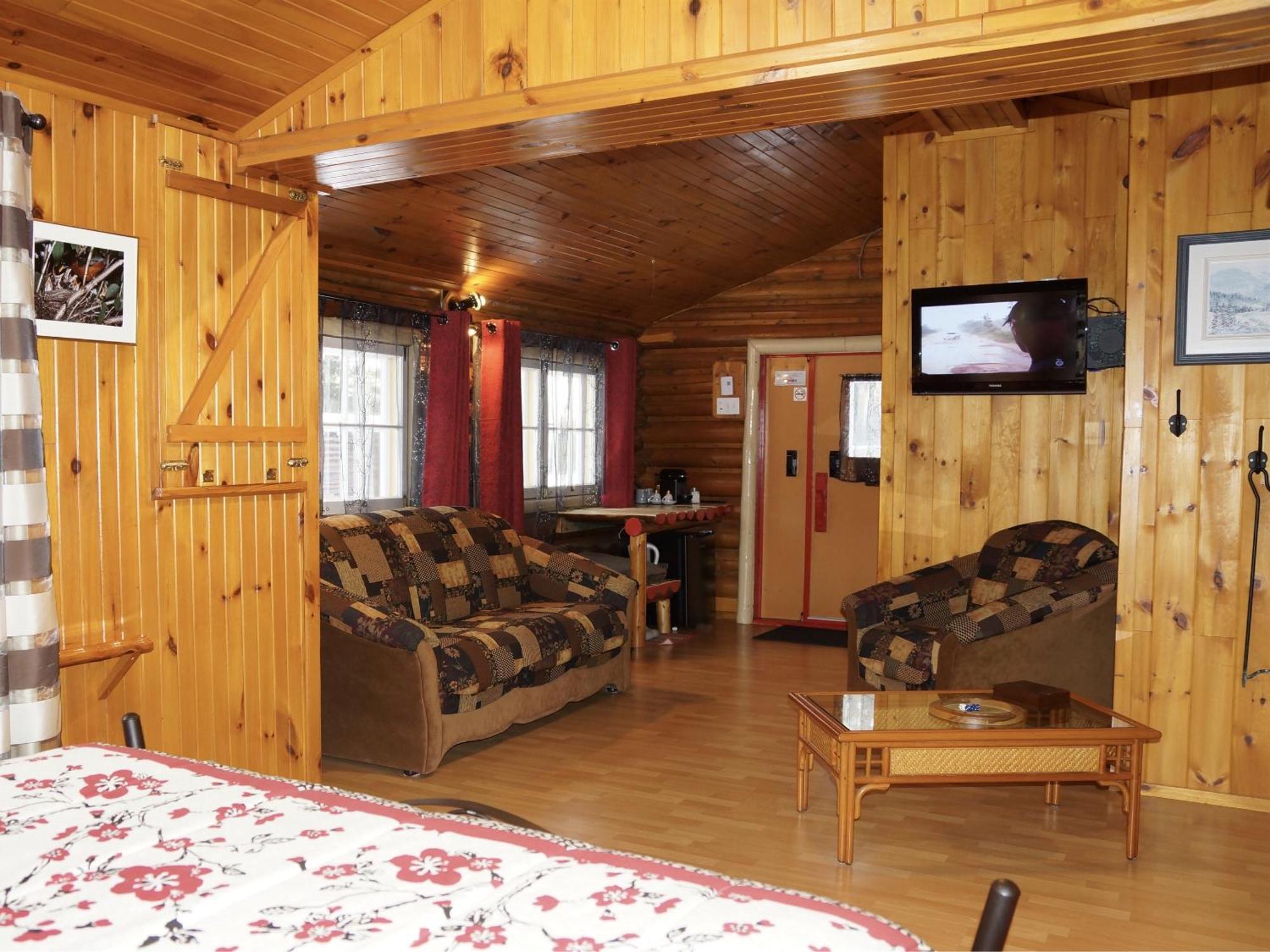 Domaine Le Bostonnais - Le Village En Bois Rond La Tuque Pokoj fotografie