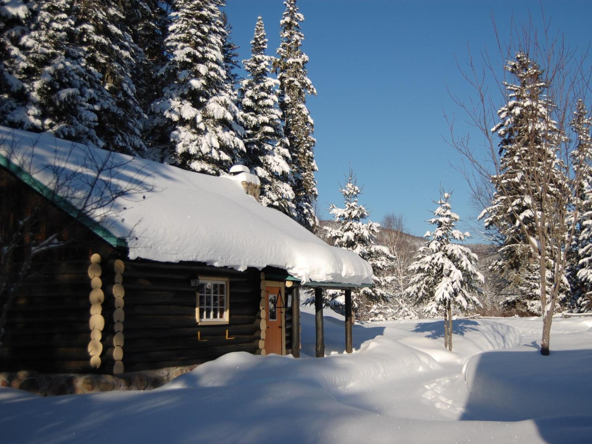 Domaine Le Bostonnais - Le Village En Bois Rond La Tuque Pokoj fotografie