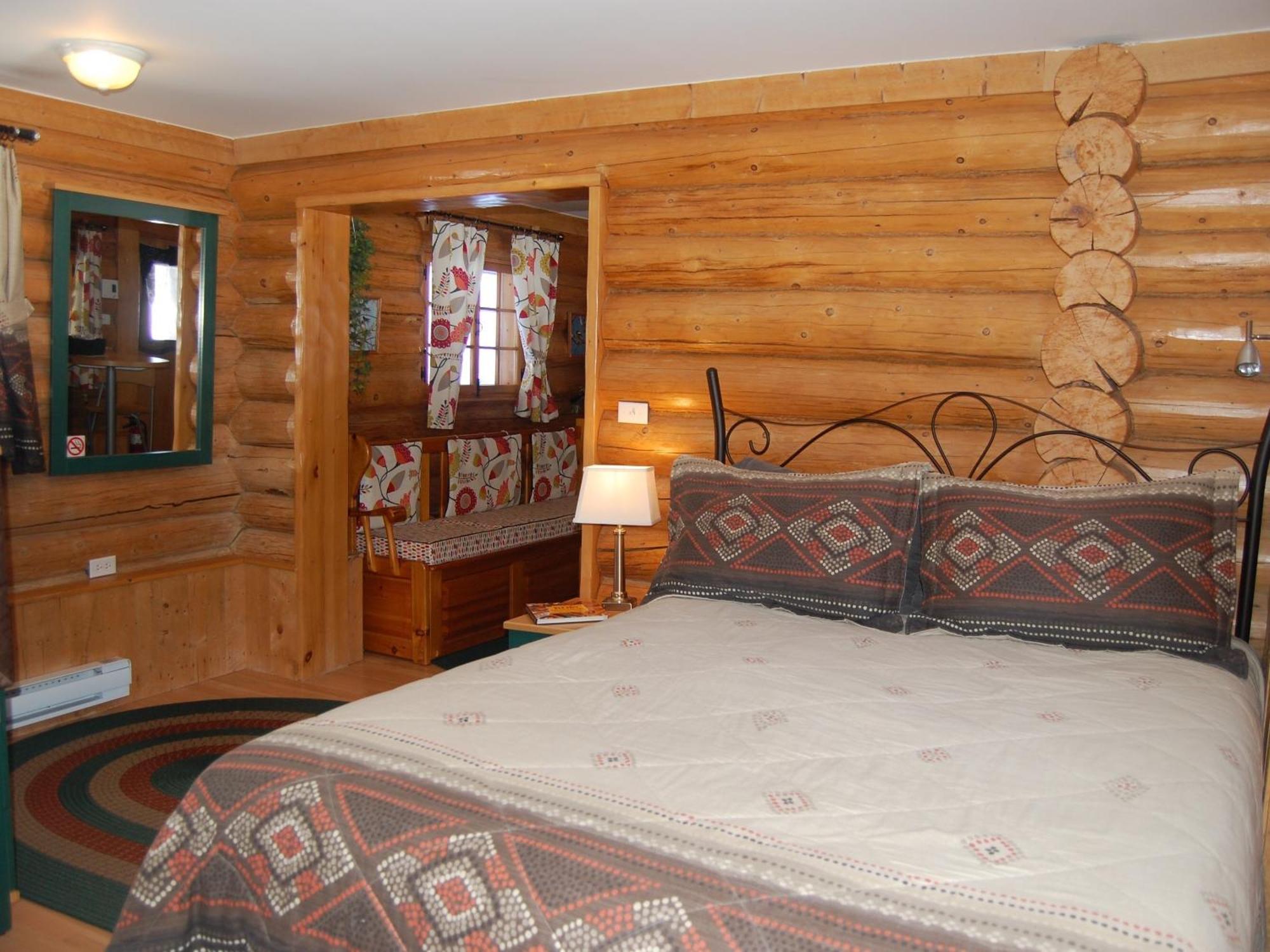 Domaine Le Bostonnais - Le Village En Bois Rond La Tuque Pokoj fotografie