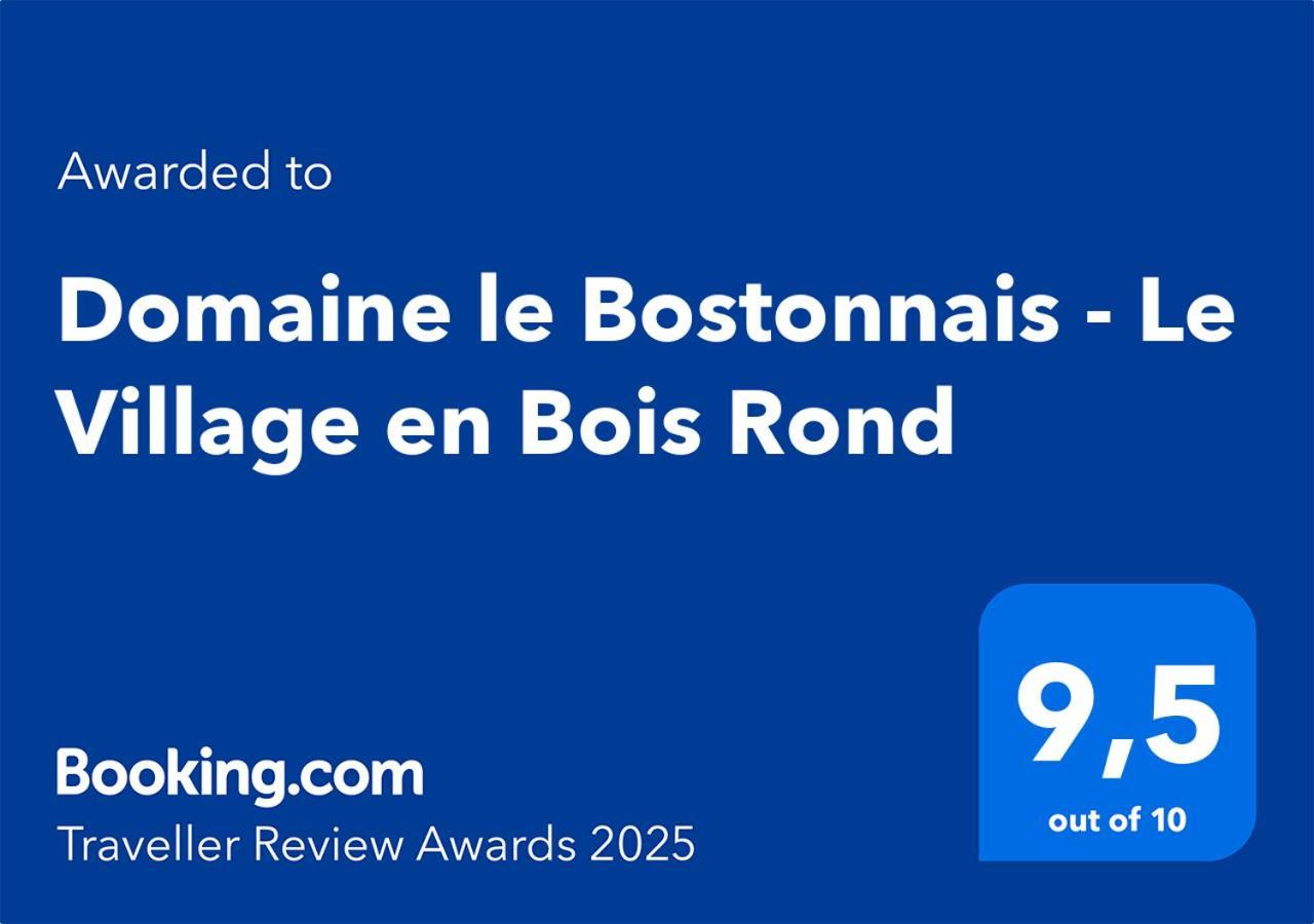 Domaine Le Bostonnais - Le Village En Bois Rond La Tuque Exteriér fotografie