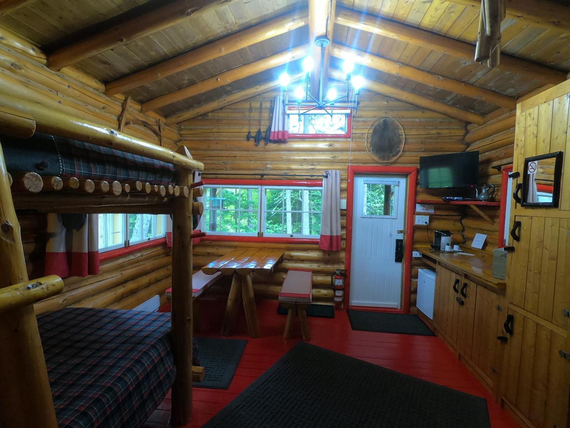 Domaine Le Bostonnais - Le Village En Bois Rond La Tuque Pokoj fotografie