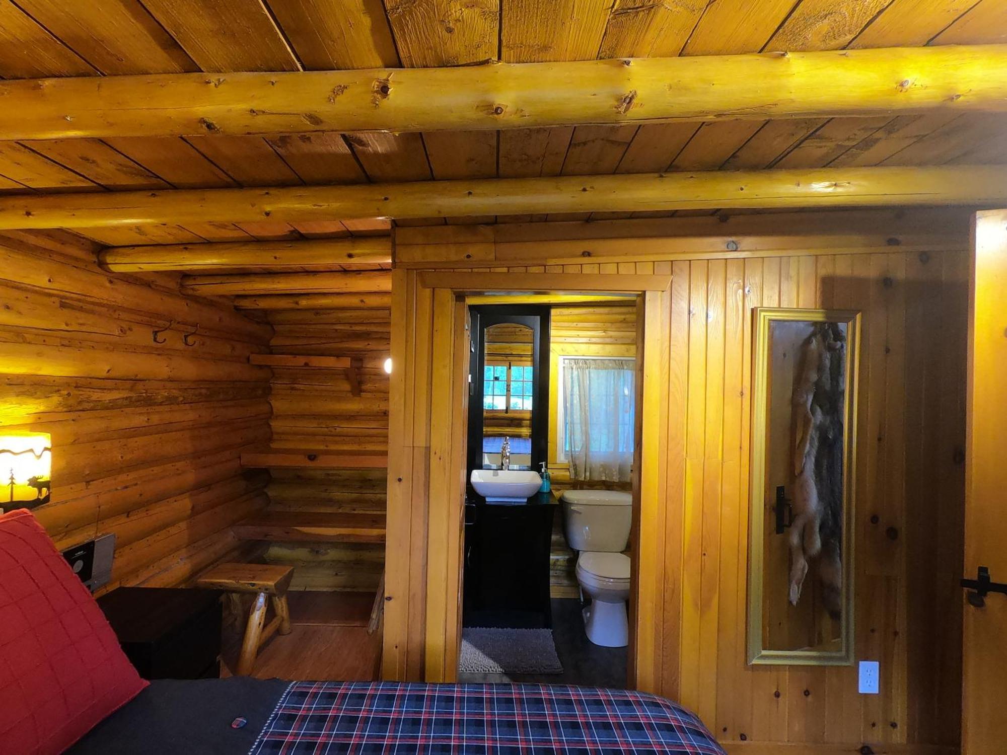 Domaine Le Bostonnais - Le Village En Bois Rond La Tuque Pokoj fotografie